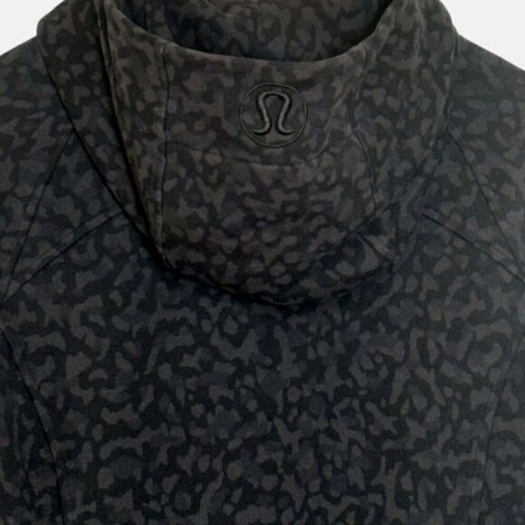 Lululemon Scuba Hoodie *Light Cotton Fleece *Formation Camo Deep Coal Multi - Picture 7 of 11